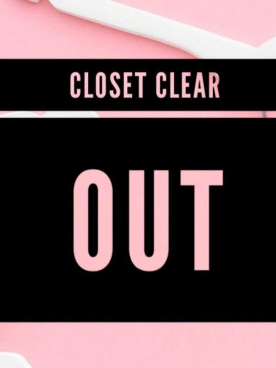 Other - CLOSET CLEAR OUT TODAY! DISCOUNTED SHIPPING BY POSH